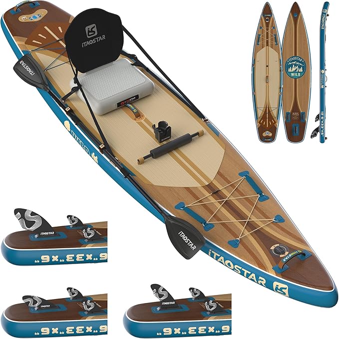 iTaostar US SUPD01B Inflatable Paddle Board